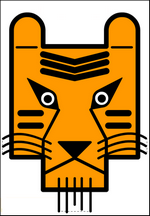 masque de tigre